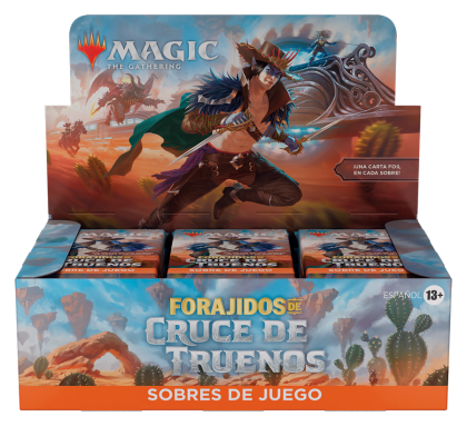 MTG: Forajidos de Cruce de Truenos - Caja de 36 sobres de juego (Inglés / Español)