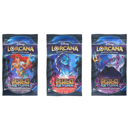 Disney Lorcana: Sobre sellado de 12 cartas Ursula's Return (Inglés)