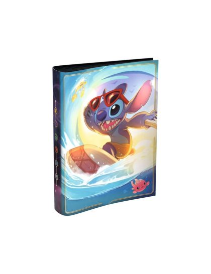 Disney Lorcana: Carpeta de almacenaje oficial Into the Inklands (10 Hojas, 64 Pocket) - Stitch