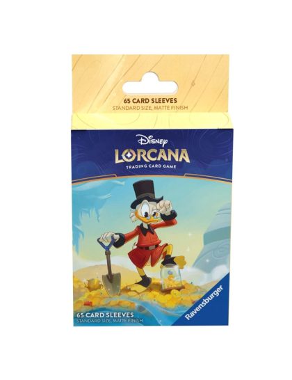 Disney Lorcana: Pack 65 fundas oficiales Into the Inklands - Scrooge McDuck