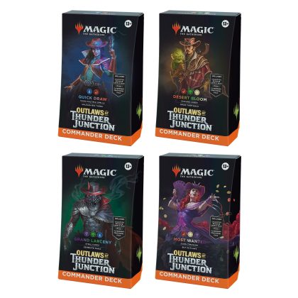 MTG: Forajidos de Cruce de Truenos - Mazo de Commander (4 versiones - Inglés / Español)