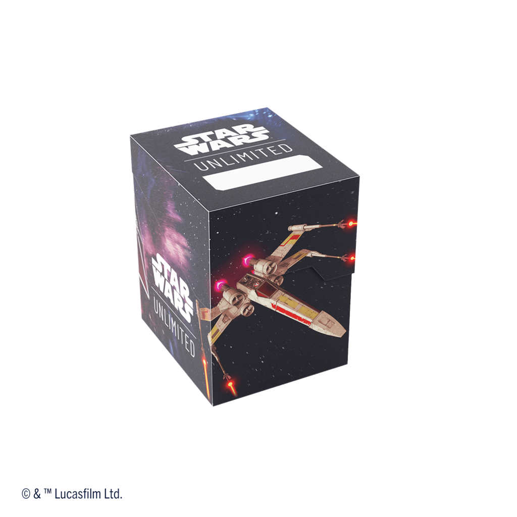 softcrateXwing Star Wars Unlimited: Caja de mazos oficial / Soft crate (X-Wing/TIE Fighter) - Imagen 1