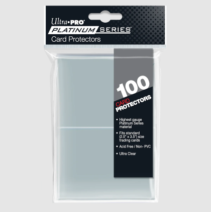 Ultra Pro : Paquete 100 fundas Platinum Series