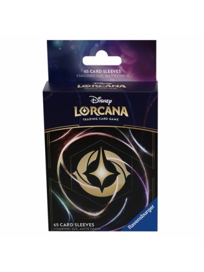 Disney Lorcana: Pack 65 fundas oficiales Shimmering Skies - Logo Lorcana