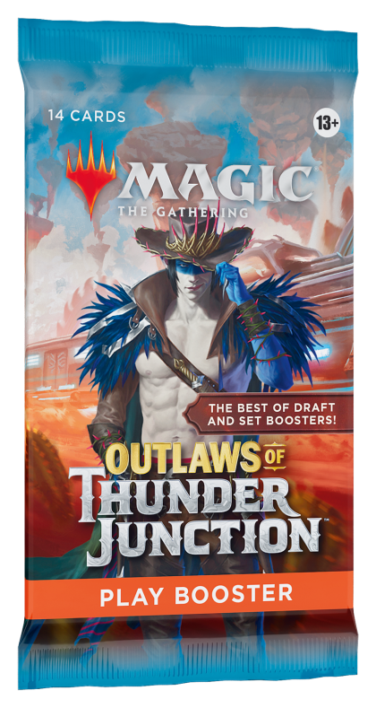 MTG: Forajidos de Cruce de Truenos - Sobre de juego (Español / Inglés)