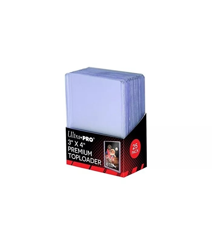 Ultra pro Premium Ultra Pro: Caja de 25 fundas Premium Toploader - Image 1