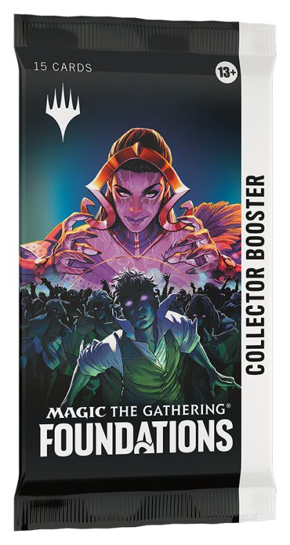 Magic The Gathering Foundations Sobre coleccionista (Inglés) 16 cards