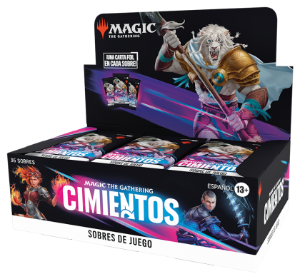 MTG: Cimientos - Caja de 36 sobres (Inglés/Español)