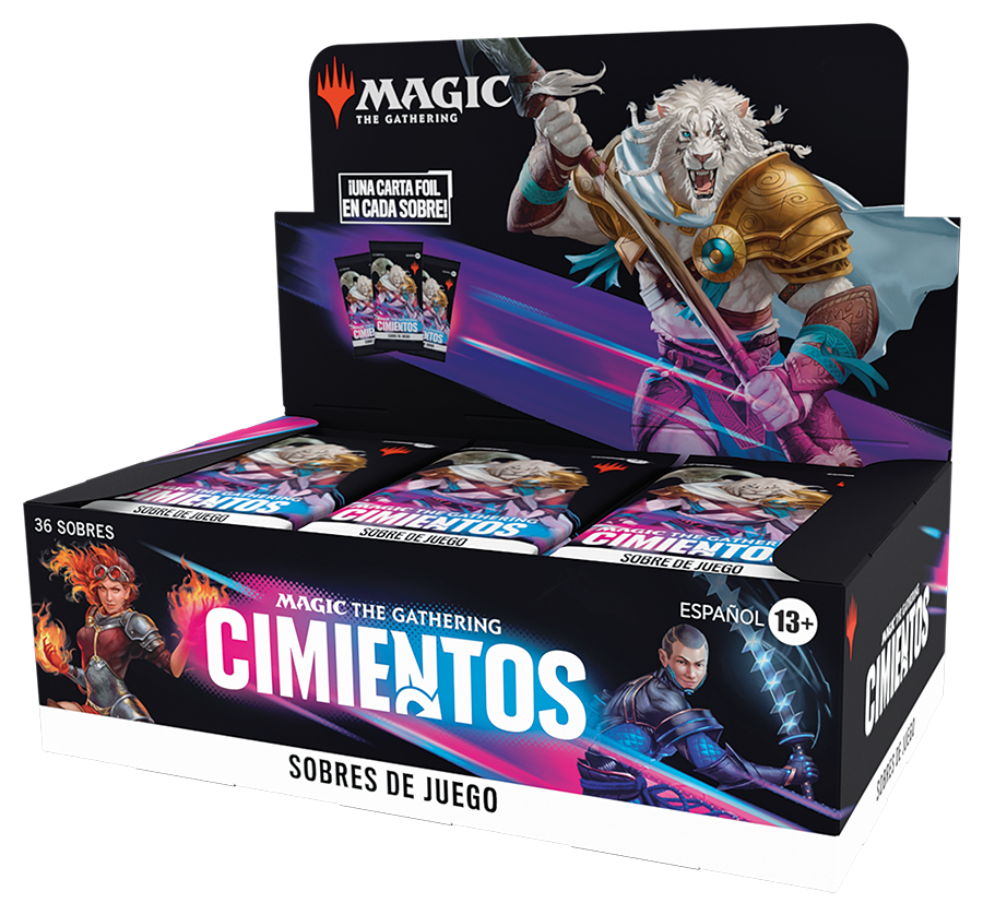 cajasobres MTG: Cimientos - Caja de 36 sobres (Inglés/Español) - Image 1