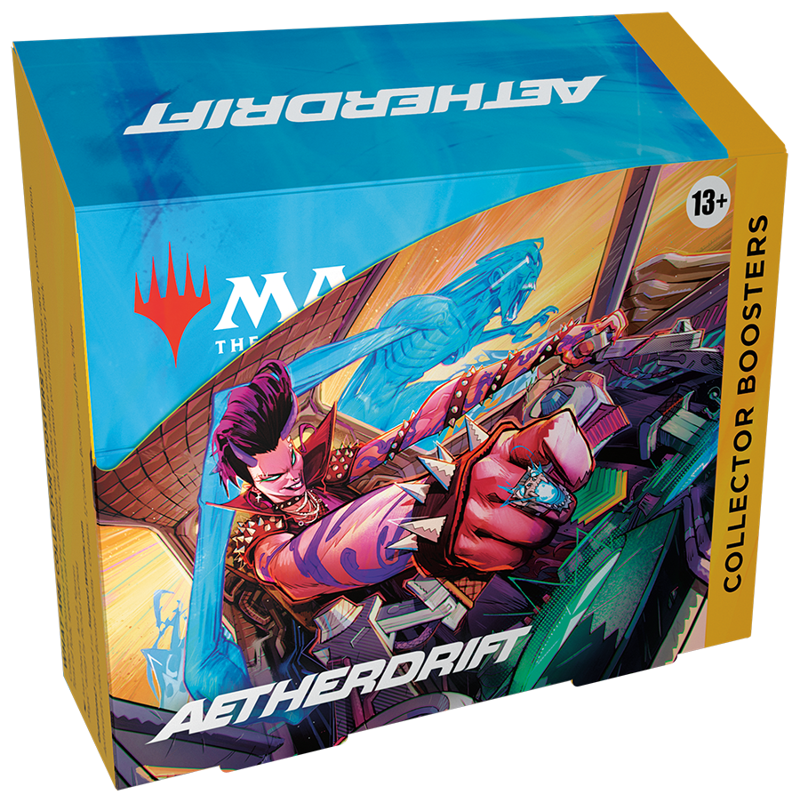 MTGDFT_EN_DspBx_Clctr_02_01 Aetherdrift - Caja 12 sobres coleccionista (Inglés) - Imagen 1