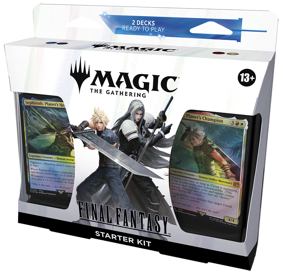MTGFIN_EN_OtrBx_StrtrKt_01_03 MTG: Final Fantasy - Mazos de inicio Starter Kit (Inglés / Español) - Imagen 1