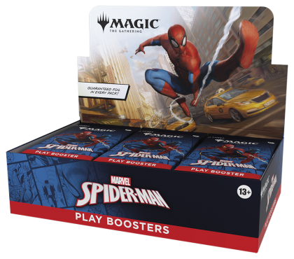 MTG: Spiderman - Caja de 30 sobres de juego (Inglés / Español)