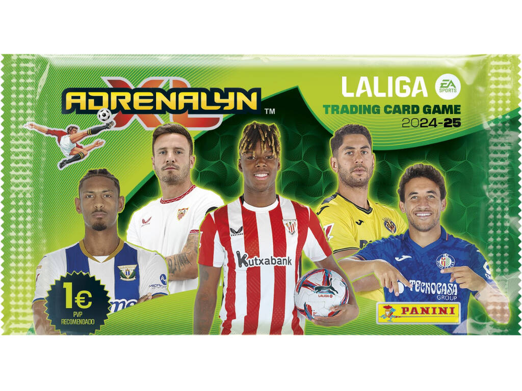 Sobre Adrenalyn XL 2 edicion Panini: Sobres Adrenalyn XL 2024-25 Adrenalyn Plus (2ª Edicion) - Imagen 1