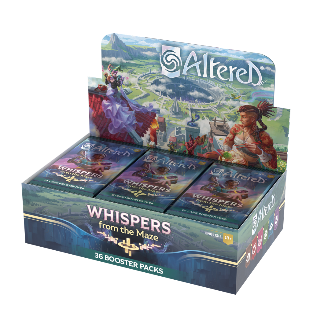 Whisperscaja Altered: Susurros del Laberinto - Caja de 36 sobres (Elegir idioma) - Imagen 1