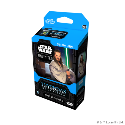 Star Wars: Leyendas de la Fuerza / Legends of the Force - Mazo de inicio Qui-Gon Jin (Español / Inglés)