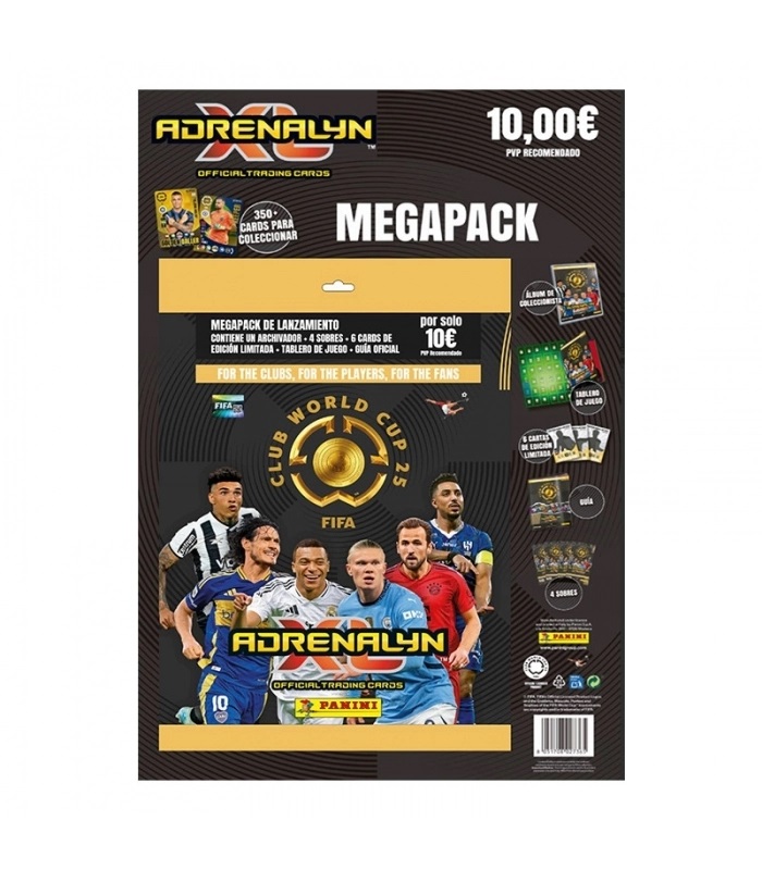 carton-starter-pack-adrenalyn-fifa-club-world-cup-2025-de-panini-cromos Panini- Adrenalyn XL Club World Cup 2025 Megapack - Imagen 1