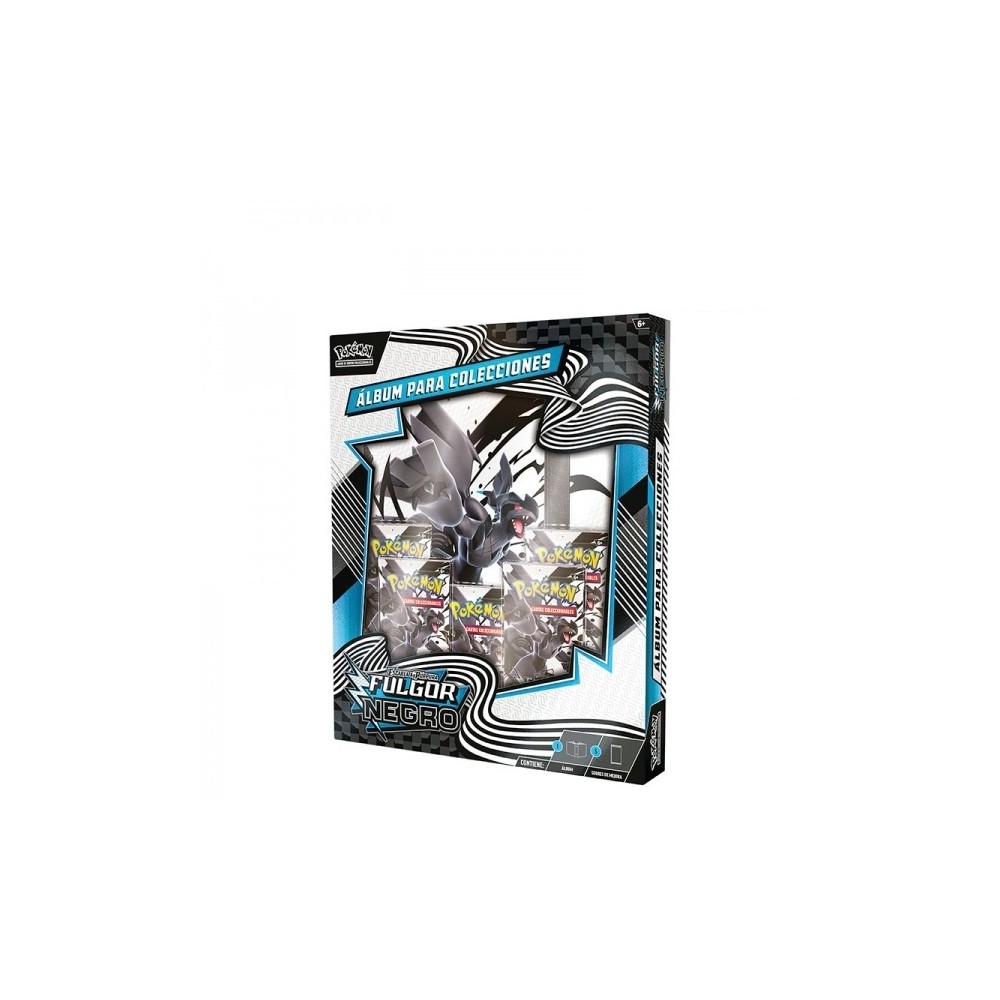 album0 Pokémon: Colección álbum / Album collection con 5 sobres Fulgor Negro (Español) - Image 1