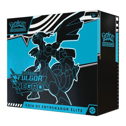 Pokémon: Caja de entrenador de élite / Elite trainer box Fulgor Negro (Español)