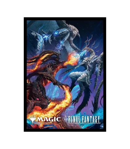 Ultra Pro: Paquete de 100 fundas Final Fantasy - Ifrit vs Bahamut