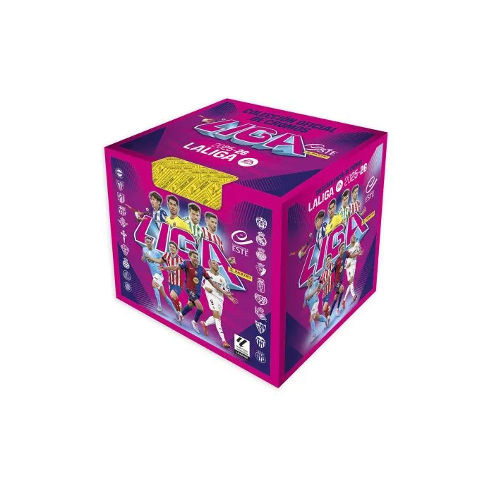 Liga este 25-26 Panini: Caja de 50 sobres Liga Este 2025/26 - Imagen 1