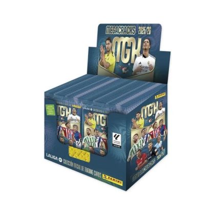 Panini: Caja de 50 sobres Megacracks La Liga 2025/26