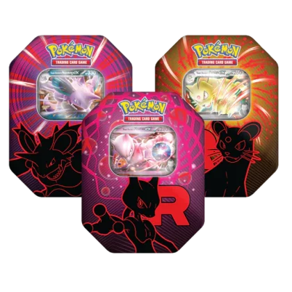 Pokemon: Latas otoño 2025 Team Rocket - Rivales Predestinados (3 versiones a elegir)
