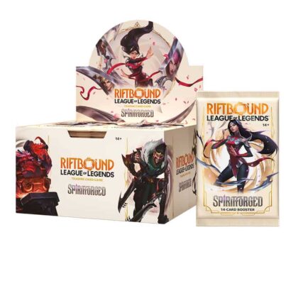 Riftbound League of Legends TCG: Spiritforged - Caja de 24 sobres / Case sellado de 6 cajas (Inglés) - RESERVA