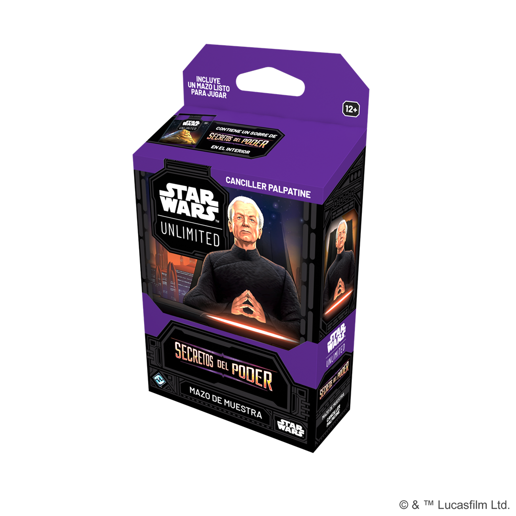 MAZOPALPATINEESP Star Wars: Secretos del Poder / Secrets of Power - Mazo de inicio Emperor Palpatine (Español / Ingles ) - Image 1