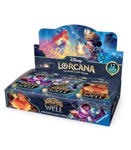 Disney Lorcana: Whispers in the Well - Caja de 24 Sobres (Inglés)