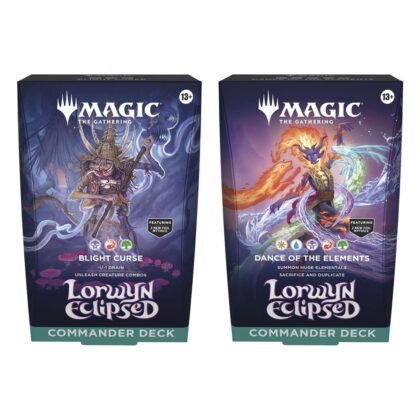 MTG: Lorwyn Eclipsado - Pack de 2 Mazos Commander (Inglés/Español) - RESERVA