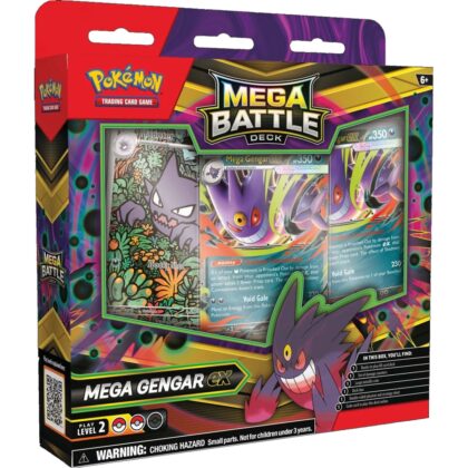 Pokémon TCG: Baraja MegaCombate-Mazo Diancie Ex y Mazo Gengar Ex. (Español)