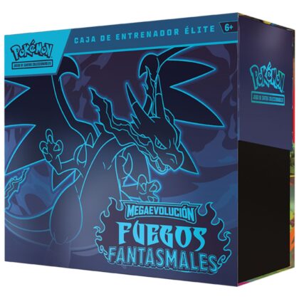 Pokémon: Caja de entrenador de élite / Elite trainer box Fuegos Fantasmales (Español)