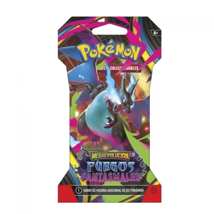 Pokemon: Sobre Blister Fuegos Fantasmales (Español)