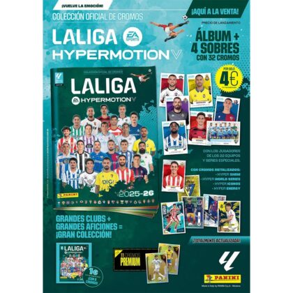 Panini: Álbum Liga Hypermotion Segunda División 2025/26