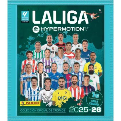 Panini: Sobres Liga Hypermotion Segunda División 2025/26