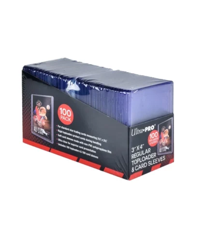Ultra Pro: Caja de 100 fundas Toploader Premium Regular